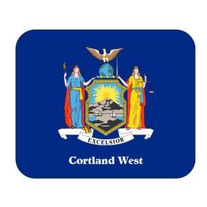  US State Flag   Cortland West, New York (NY) Mouse Pad 