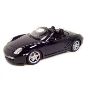   Porsche Boxster S Convertible Blue Diecast 1:18 Welly: Everything Else