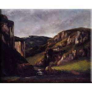   Ornans 16x13 Streched Canvas Art by Courbet, Gustave