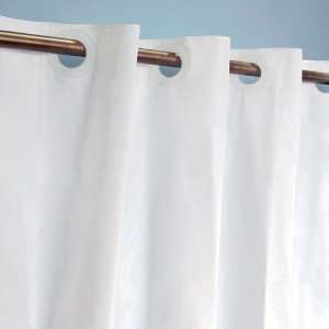  Hookless Vinyl Shower Curtain   108 x 70   White: Home 