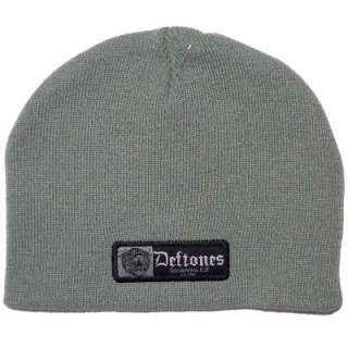 DEFTONES Woven Label Grey Official BEANIE NEW  