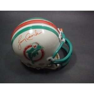  Autographed Larry Csonka Mini Helmet   JSA Cert 
