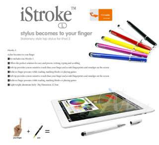 Ozaki iStroke L Stylus Pen for iPad iPhone#Black White  