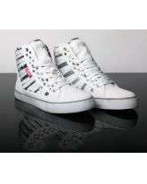   Shoes Paris Lover White White Glitter Fashion Sneakers, Dance  