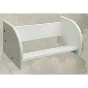  Table Top Book Rack   White: Kitchen & Dining