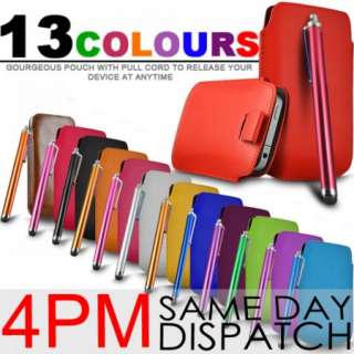 Premium PU Leather Case Cover Skin For Samsung Galaxy Pop Plus S5570i 