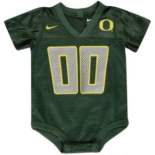 Oregon Ducks Baby Football Onesie 00 Jersey sz 3 6 mos  