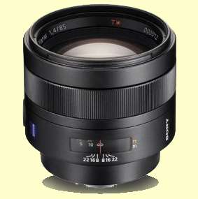 Sony SAL85F14Z 85mm f/1.4 Carl Zeiss Planar T* Lens 027242694231 