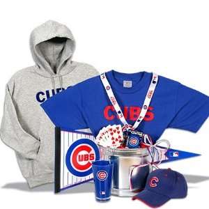 Chicago Cubs Gift Basket Deluxe   Size Small  Grocery 