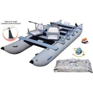  Sea Eagle 440fc FoldCat 14ft 3 Inflatable Pontoon Boat 