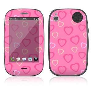  Palm Pre Plus Decal Skin   Pink Hearts: Everything Else