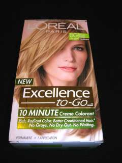 LOREAL EXCELLENCE TO GO CREME 8G MED. GOLDEN BLONDE  