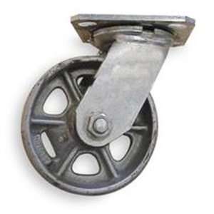  Albion 4x2 700lb Zinc Rollr Swivel Cast Iron Wheel