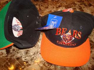 CHICAGO BEARS DITKA 1990s HAT CAP VINTAGE SNAPBACK  