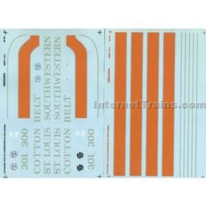  Microscale O Scale Alco PA or PB Diesel Decal Set   Cotton 