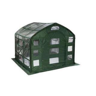 FlowerHouse FHFH700CL 9ft Farm House Easy Pop Up Greenhouse  