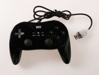 Nintendo Wii Classic Controller Pro Black  