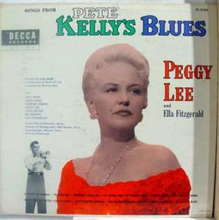 SOUNDTRACK pete kellys blues LP DL 8166 LEE FITZGERALD  