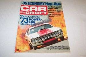10/1972 CAR CRAFT drag racing magazine DODGE DEMON  