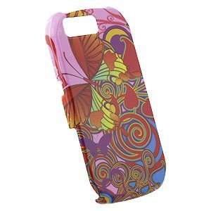  Icella FS MOI1 DB01 Colorful Butterfly Snap On Cover for 