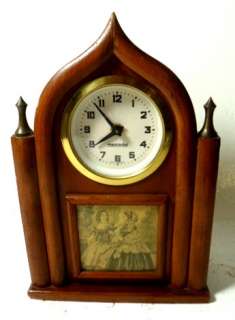 Burroughs English Lancet Clock #52J Model  