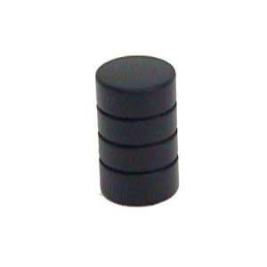  Nouveau   5/8 small three ring cylinder knob in flat 