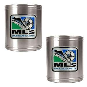  Major League Soccer Logo MLS 2pc Stainless Steel Can 