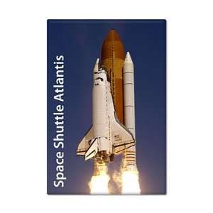  Space Shuttle Atlantis Launch Fridge Magnet: Everything 