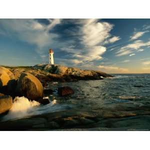  Scenic View of the Rocky Coastline Near Peggys Cove 