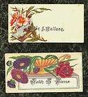   Victorian Calling Cards Flowers   Abbie J Wallace   Raldo E Hixson