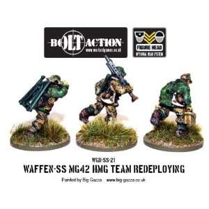  28mm Bolt Action (German)   Waffen SS HMG42 Team: Toys 