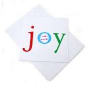 Product Image. Title: Joy To The World Quote Christmas Boxed Card