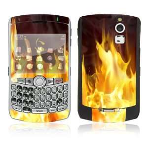  BlackBerry Curve 8330 Decal Skin   Furious Fire 