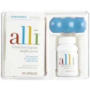  Alli Weight Loss Aid Starter Pack, 90 ct (Quantity of 1 