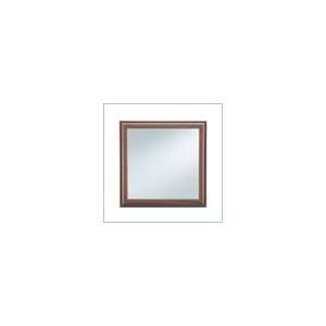 : Young America by Stanley Base Camp Square Shadow Box Mirror in Warm 