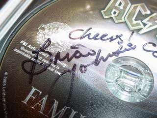 AC/DC Autographed Brian Johnson Family Jewels DVD Set  