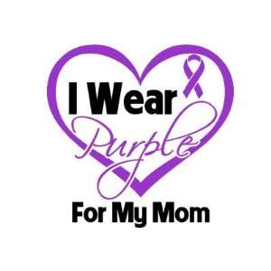  I Wear Purple Heart Ribbon   Mom Pins Arts, Crafts 