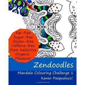    Mandala Colouring Challenge 1 [Paperback] karen Pasqualucci Books