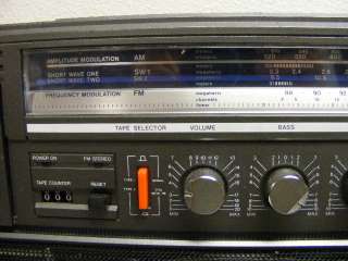   Ghettoblaster Power Payer Radio AM/FM Cassette 80s Recorder GC  