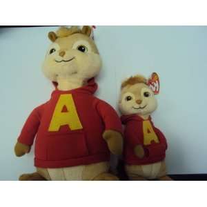  Alvin the Chipmunks   Ty Beanie Buddy & Beanie Baby   Alvin 