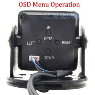 690TVL CCTV Mini Camera Ultra WDR Pixim SEAWOLF HD 2.8mm Lens OSD Menu 