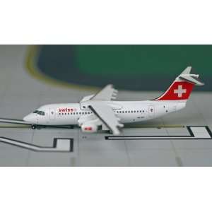 Jet X Swiss Air BAe 146 RJ100 Model Plane 