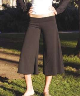 Bella Cotton/Spandex Ladies Cropped Capri Pants Clothing
