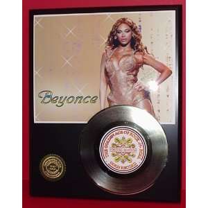  BEYONCE GOLD RECORD LIMITED EDITION DISPLAY Everything 
