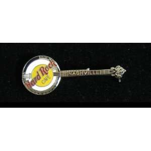  Hard Rock Cafe Nashville Banjo pin 