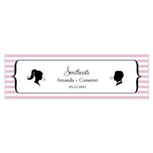   Silhouettes Wedding Favor Tag W1054 03 Quantity of 1: Home & Kitchen