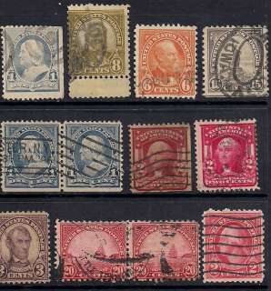 1861   US valuable stamps collection 3¢ Washington pair  
