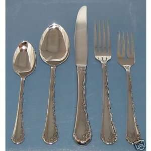  Oneida Belle Rose 5 pc Place Setting Stainless Flatware 
