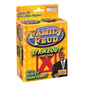  Family Feud Strikeout Card Game: Toys & Games