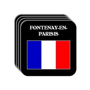 France   FONTENAY EN PARISIS Set of 4 Mini Mousepad Coasters